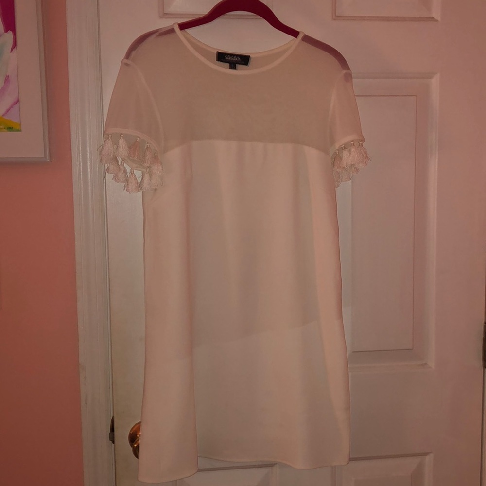 White lulus dress